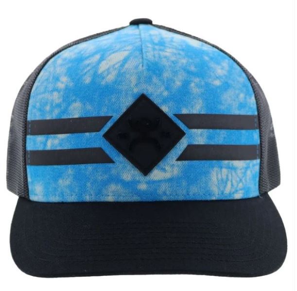 Hooey Blue and Black Youth Spitfire Cap 1912T-BLBK-Y