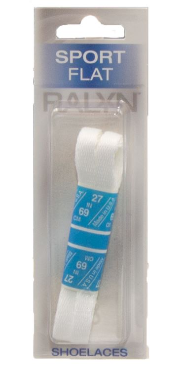 Justin 45 Inch Sport-Flat White Laces 19540
