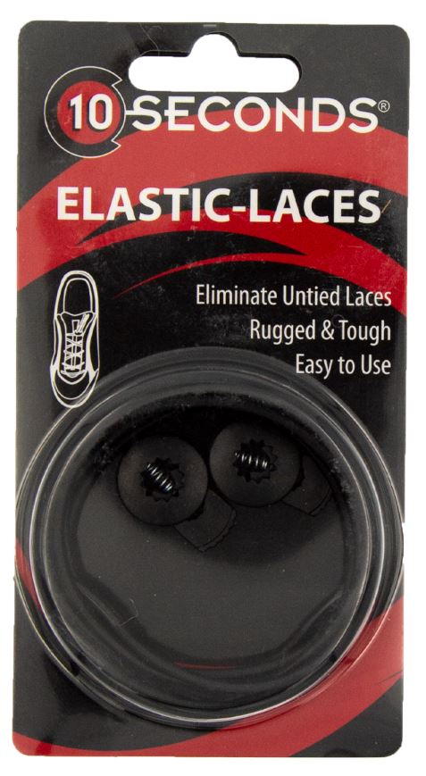 Justin Black 36 Inch Elastic Laces 19742