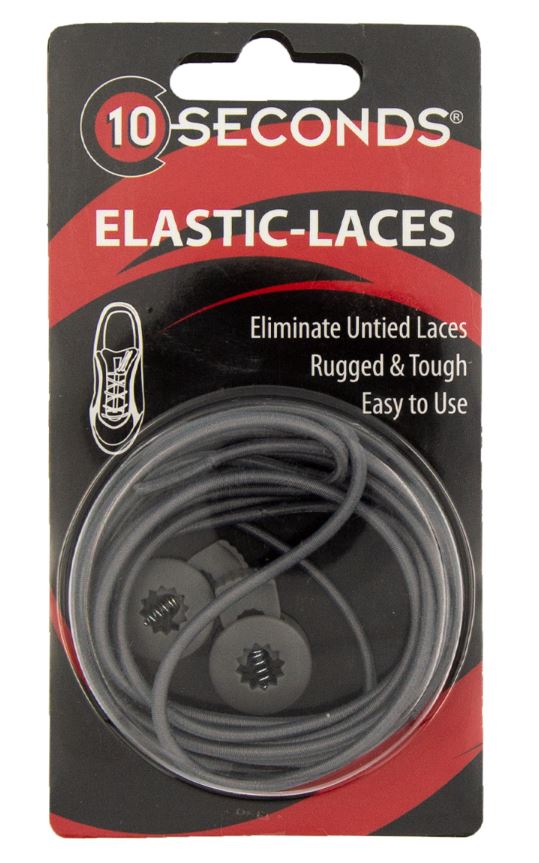 Justn Grey 36 Inch Elastic Laces 19743