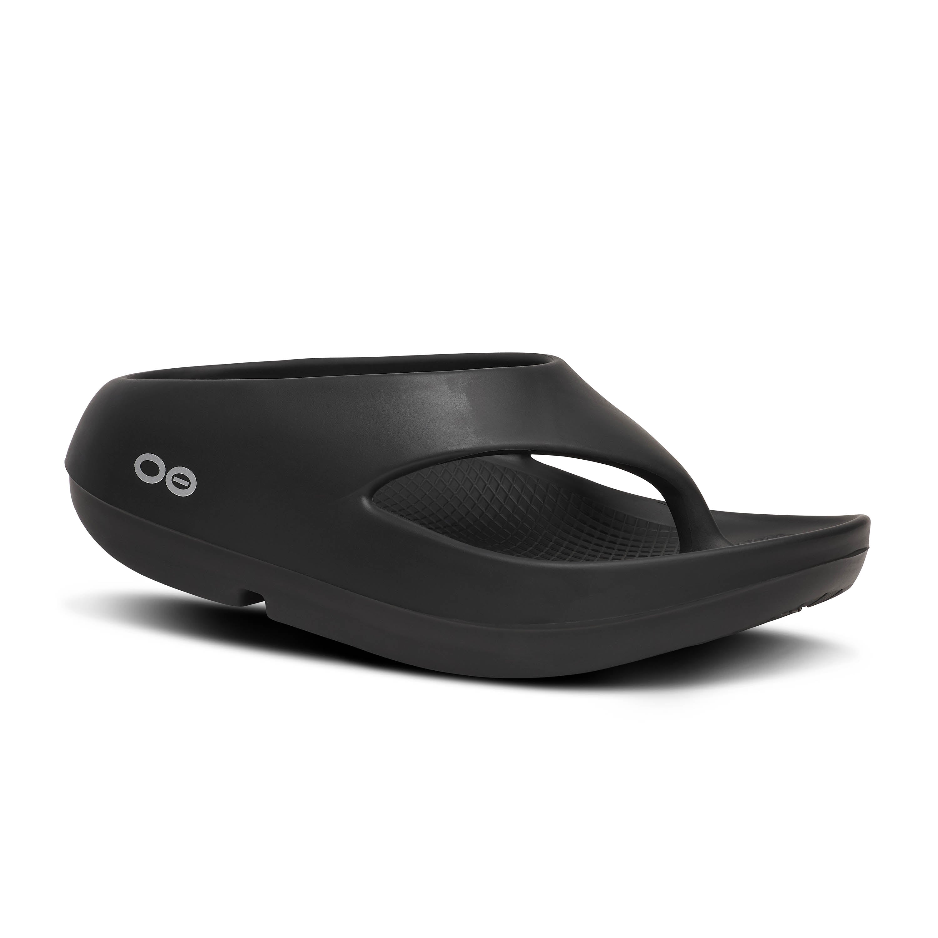 Oofos Black OOriginal Plus Women's Sandals 2000-BLACK