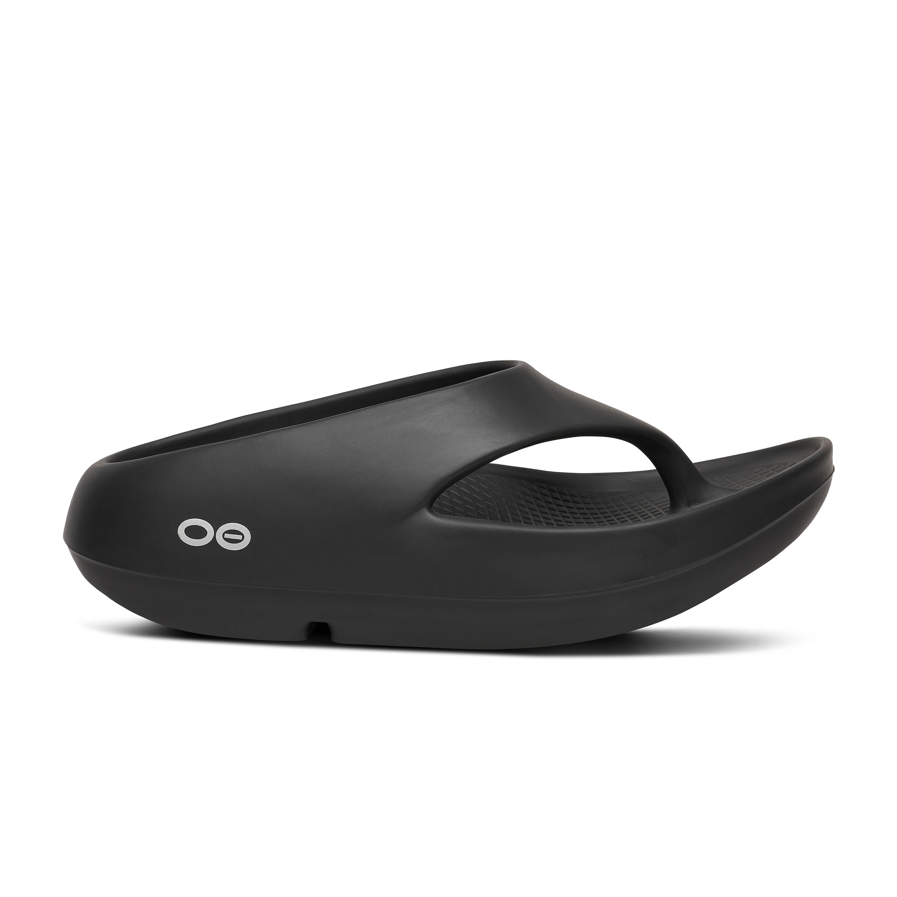 Oofos Black OOriginal Plus Women's Sandals 2000-BLACK