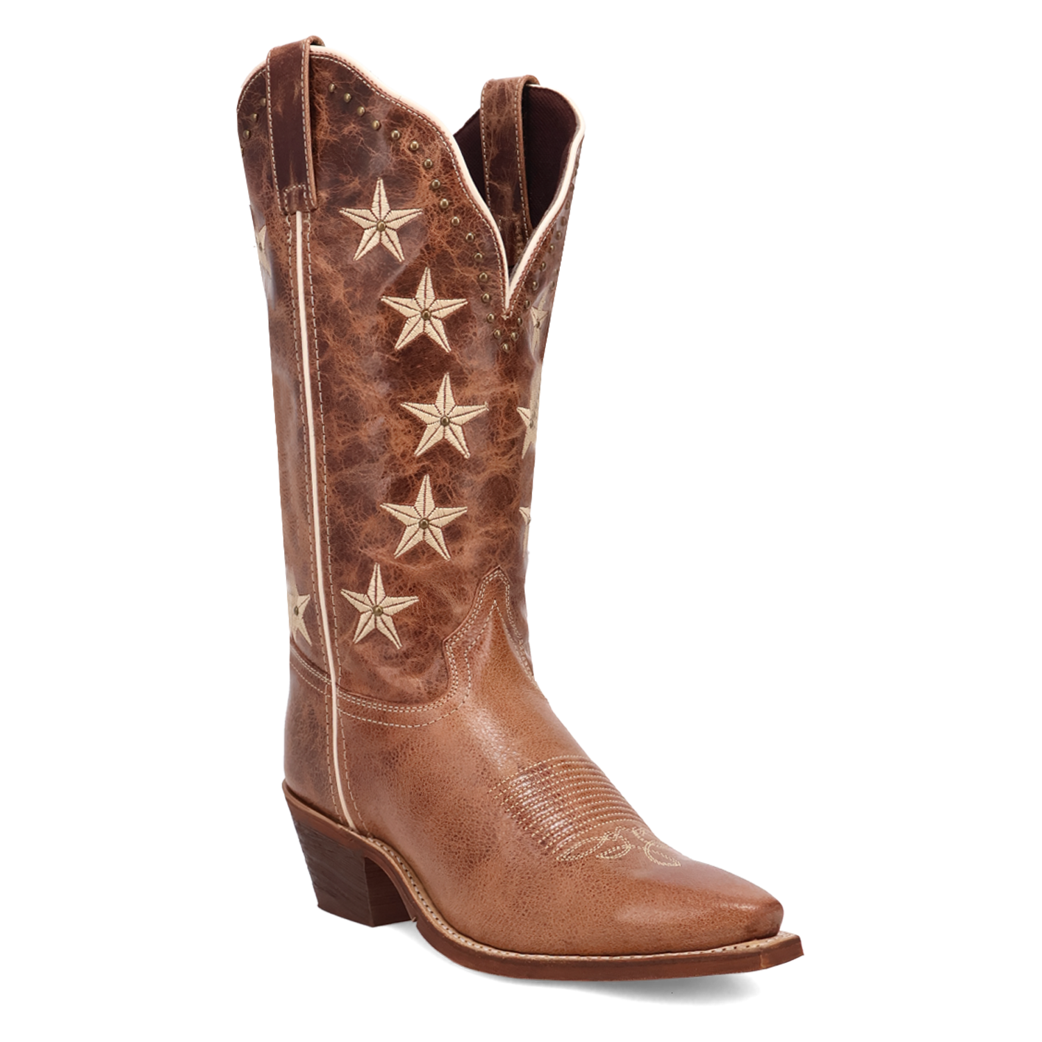 Laredo Brown Serenade Women's 12 inch Snip Toe Boots 20014-BROWN