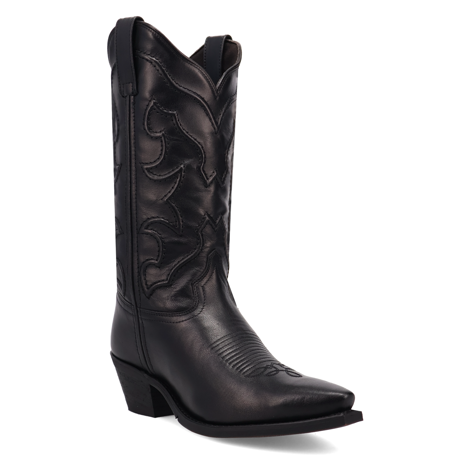 Laredo Black Reva Women's 12 inch Leather Boots 20045WC