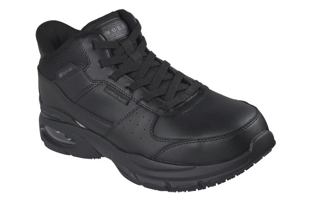 Skechers Black Skech-Air Ventura-Ravek Men's Slip-Resistant Slip-Ins 2