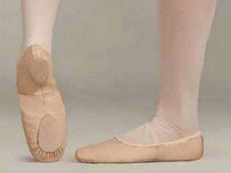 2033 Adult Leather Cobra Split Sole Ballet Shoe