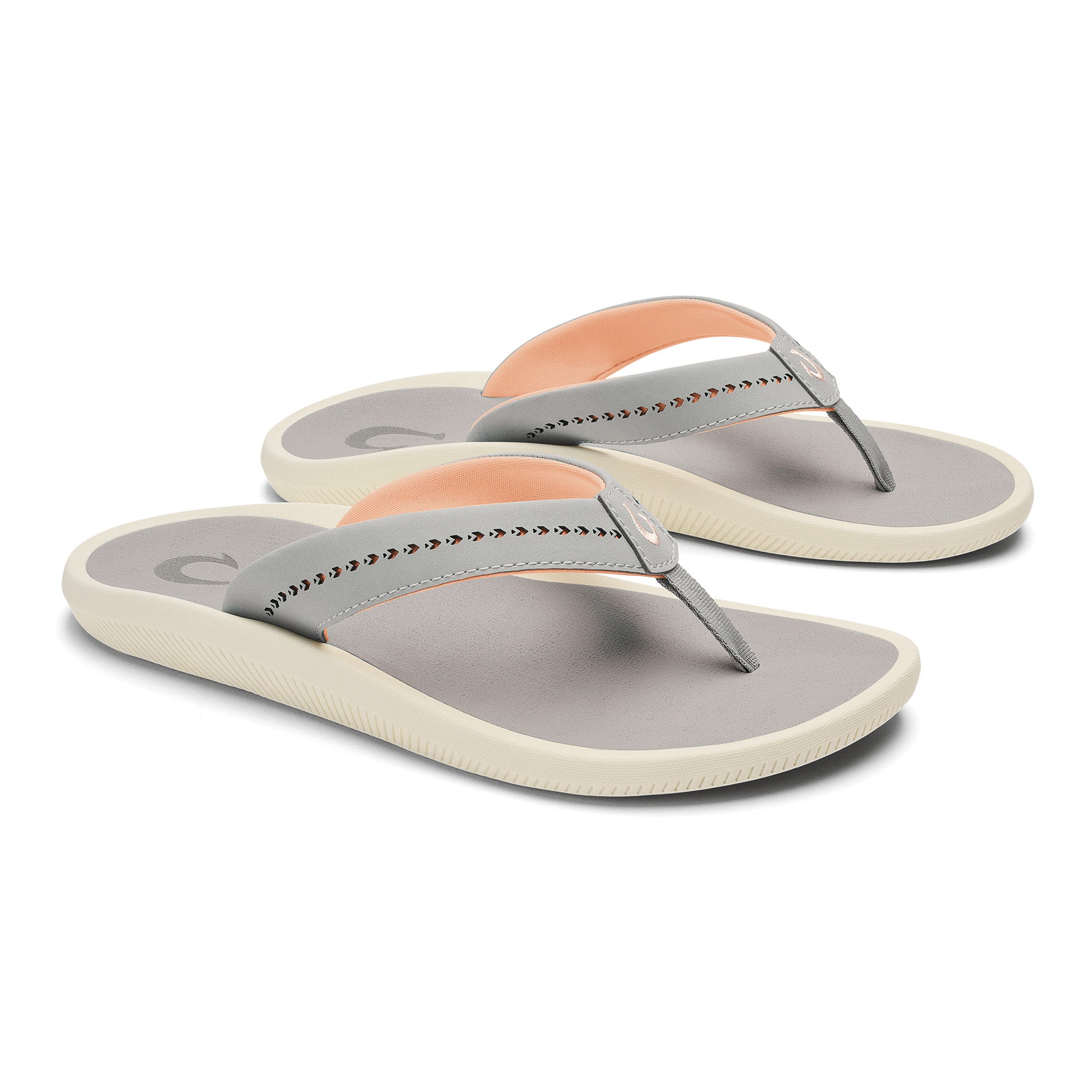 Olukai Ash/Ash Ulele Women's Beach Sandals 20562-AUAU
