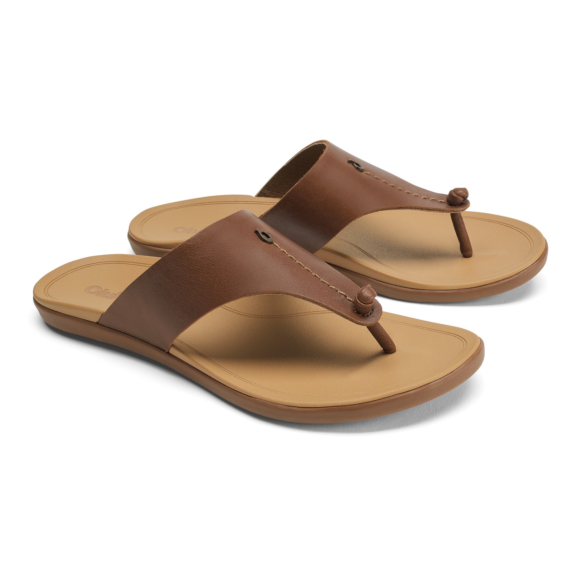 Olukai Toffee/Warm Sand Ho'opio Mele Women's Vario Sandals 20567-33WV