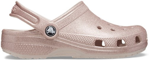 Crocs Quartz Glitter Toddler Classic Glitter Clog Kids Clogs 206992-6WV