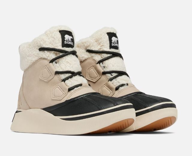 Sorel Omega Taupe, Black Out N About IV Chillz Women's Waterproof Boots 2088131