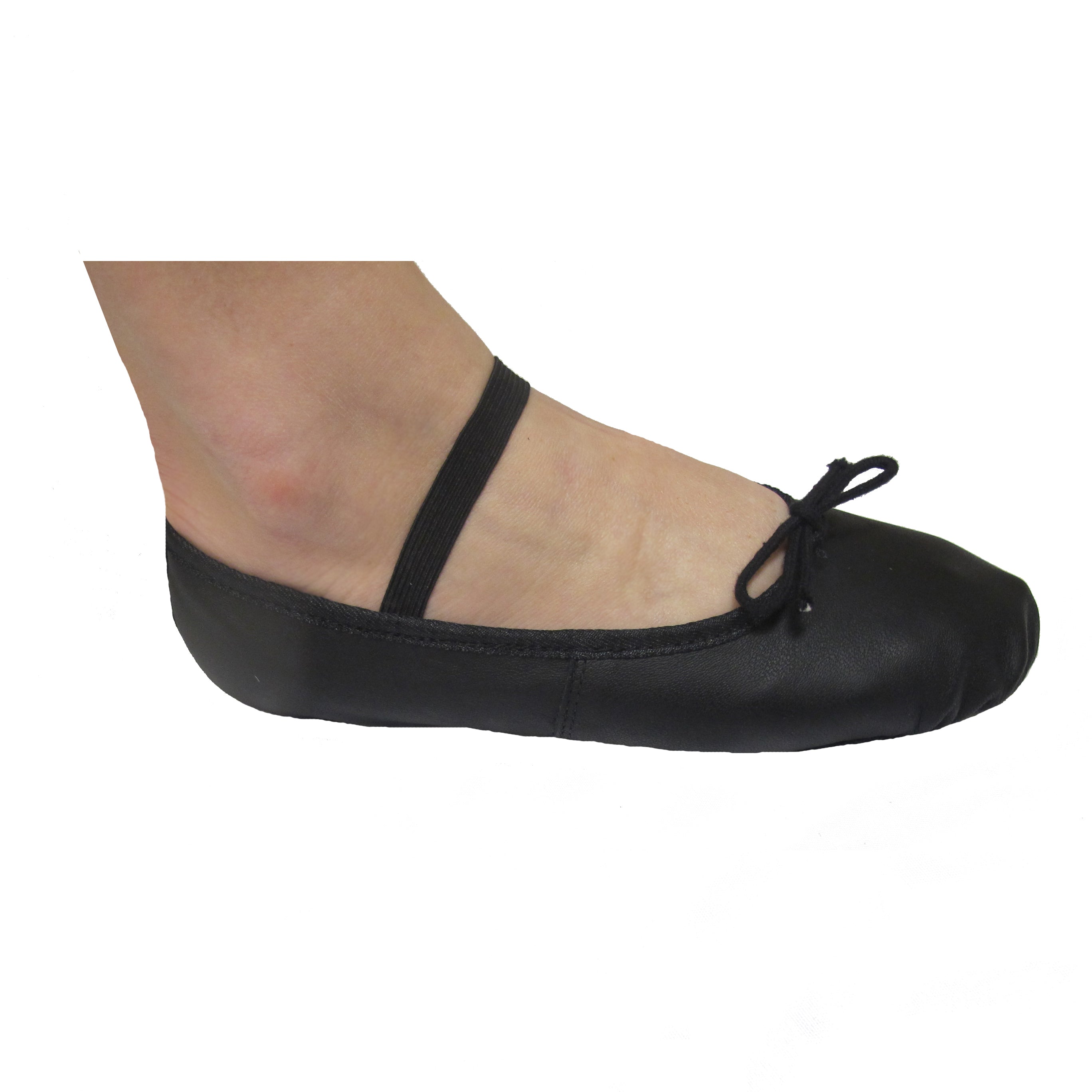 208M Black Full Sole Economy Kids Ballet Shoes Sizes 12 1/2-3 N,M,W