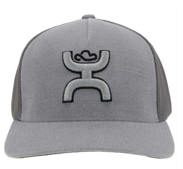 Hooey Grey Coach Flexfit Mens Logo Cap Size L/XL 2112GY-02