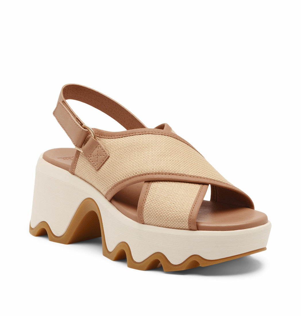 Sorel Honest Beige Kinetic Aura Slingback Women's Sandals 2164631247