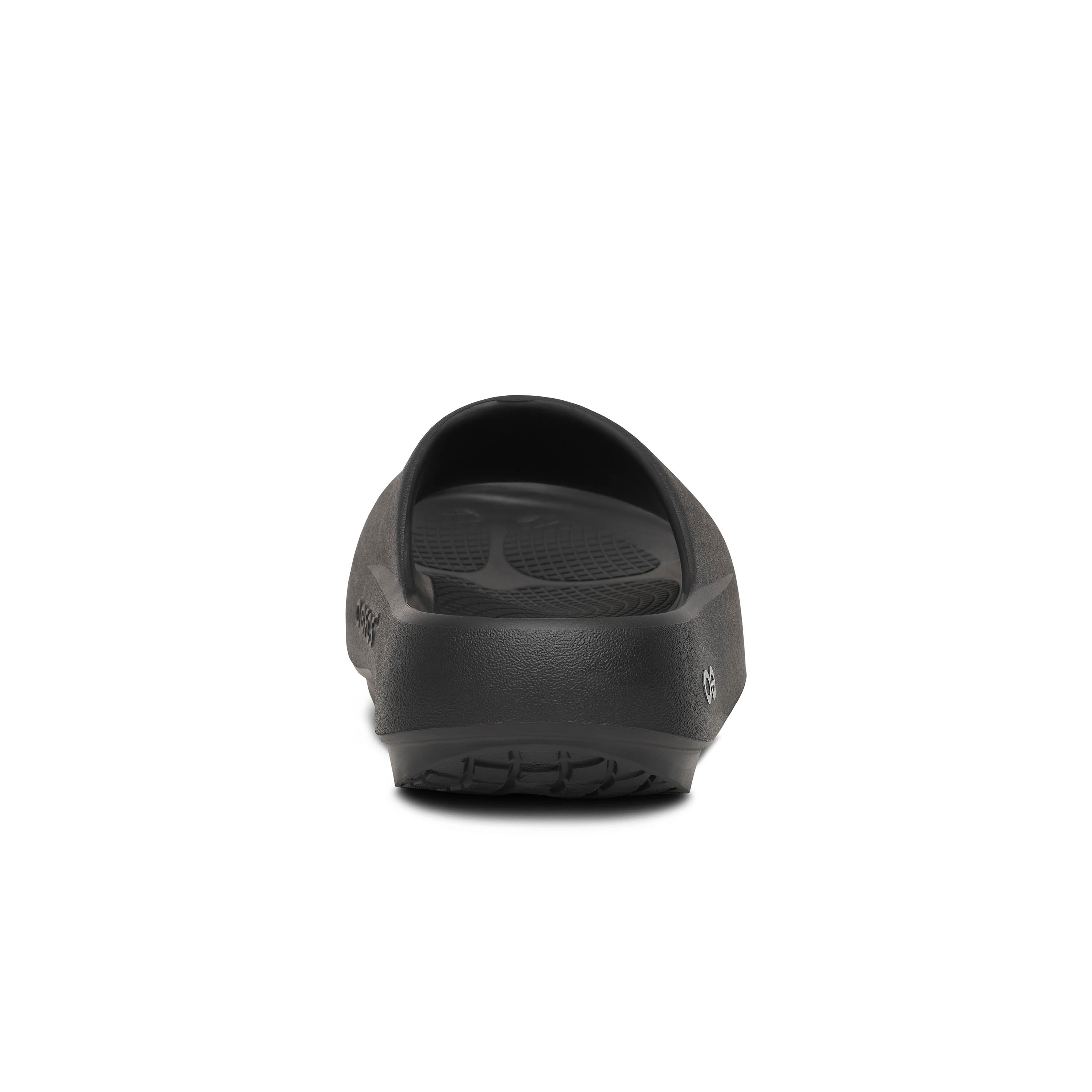 Oofos Black OOahh Plus Women's Slide Shoes 2200-BLACK