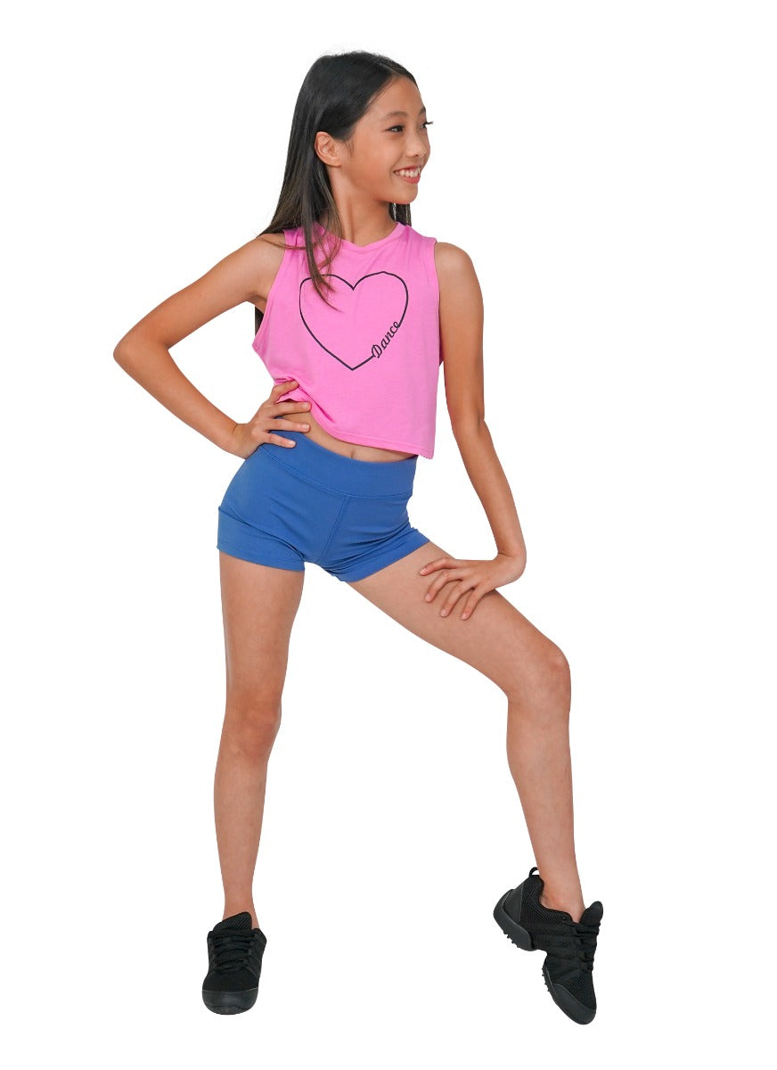 Danznmotion High Waist Booty Short 22406C