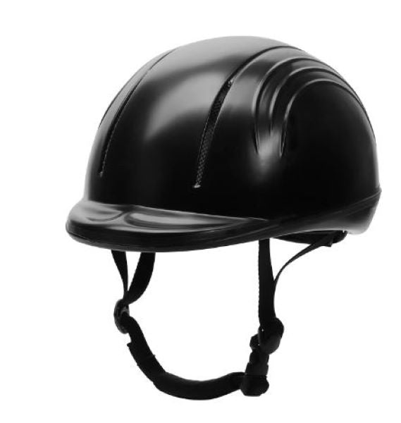 JPC Equestrian Black Tuffrider Childrens Starter Basic Horse Riding Helmet Protective Head Gear SEI Certified 2305