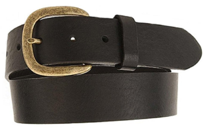 Justin Black 1 1/2 in Basic Men's Work Belt 232BK