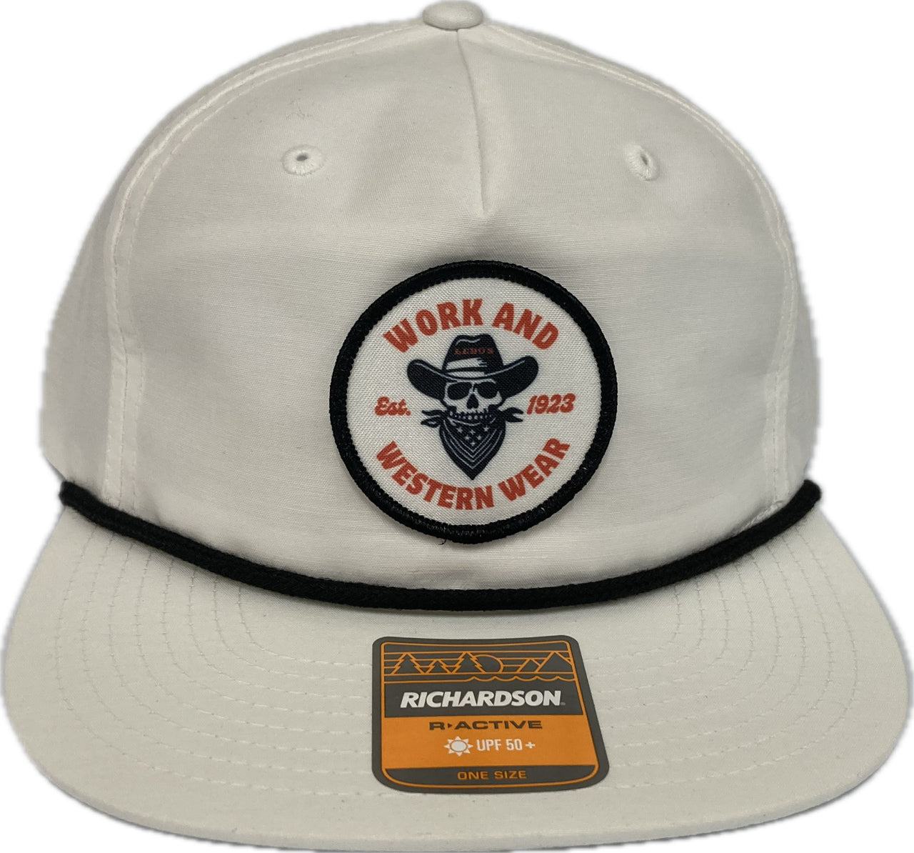 Lebo's White Work and Western Wear 1923 Patch Active Hat 256-W-WW