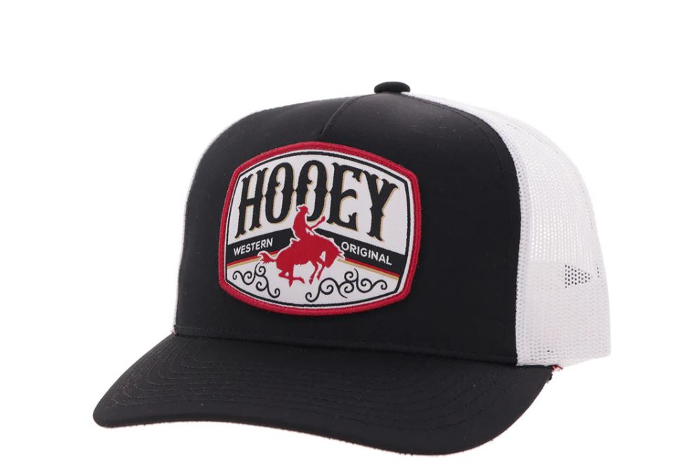 Hooey Black/White Youth 'Salado' Hat 2604T-BKWH-Y