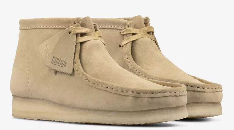 Clarks Maple Suede Wallabee Boot Men display picture 1