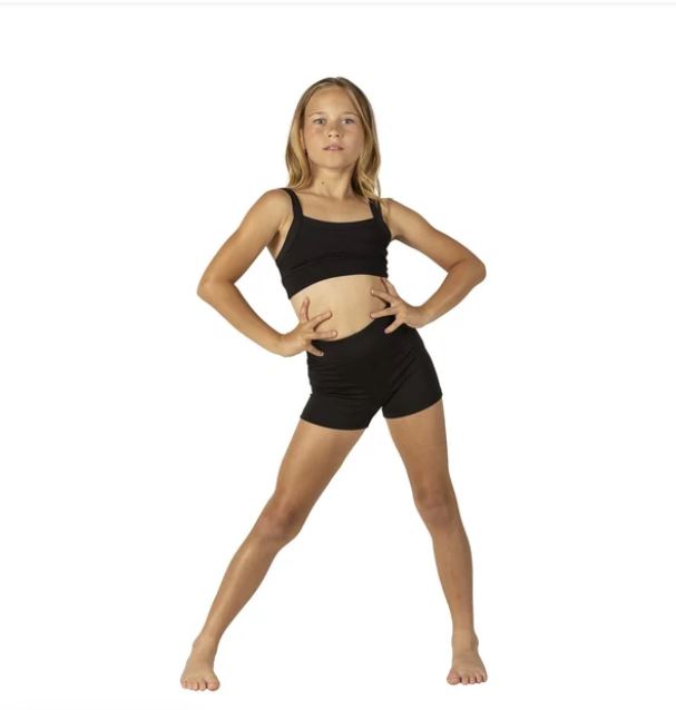 Danznmotion Girls' Twist Back Bra Top 26317C