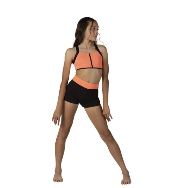 Danznmotion Kids Spliced Camisole Bra Top 26318C