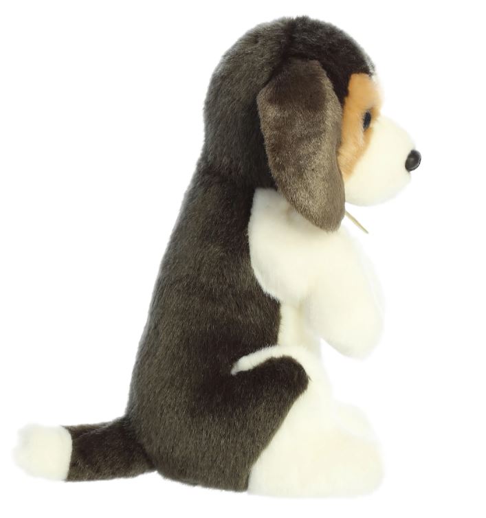 Aurora Inch Beagle Sitting Pretty Pup Miyoni Plush Animal 26495