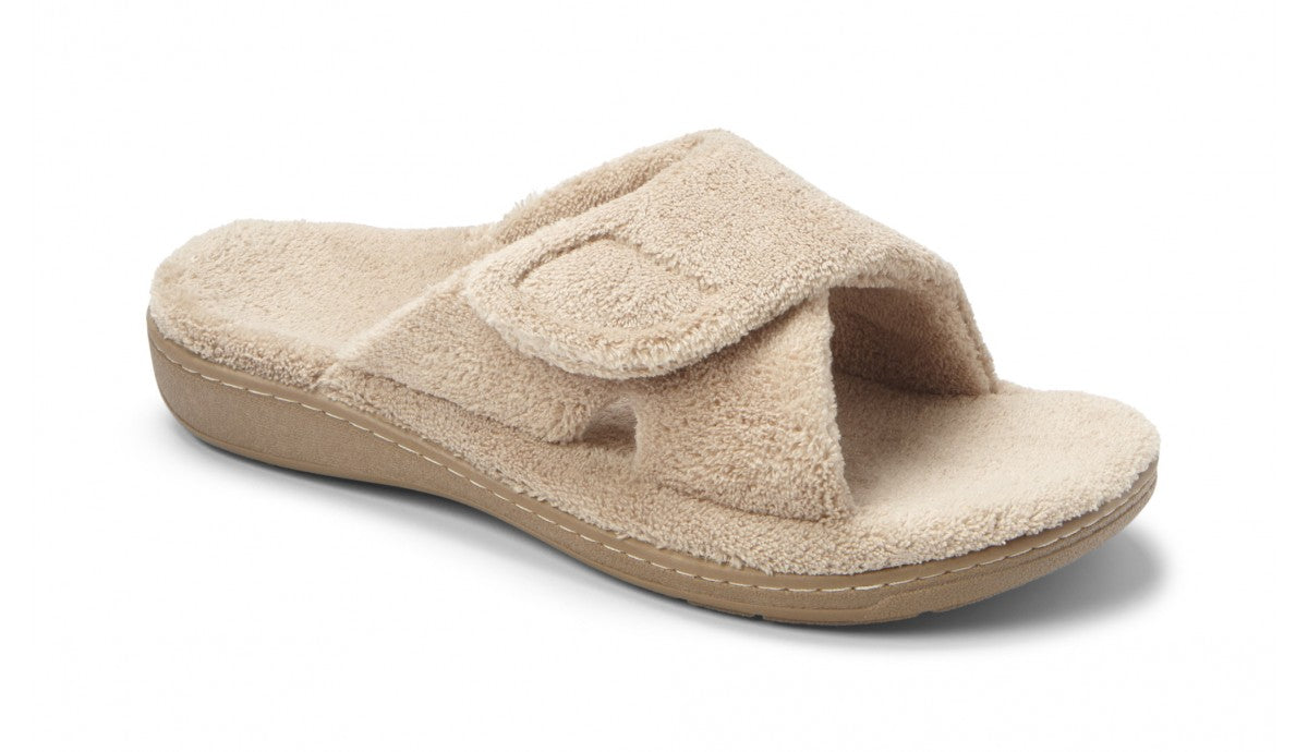 Vionic Tan Relax Womens Adjustable Slippers 26RELAX-TAN