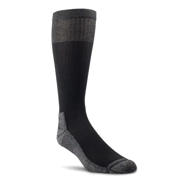 Ariat Black VentTEK Over The Calf Western Boot Sock 2 Pair Pack 2728-002