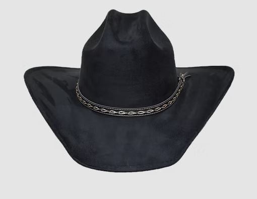 Hat Biz Black Clayton Men's Western Felt Hat 2905