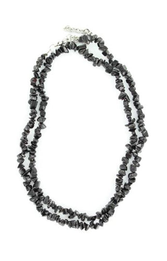 29338M&F Black Stone 35-in M&F Western Womens Necklace