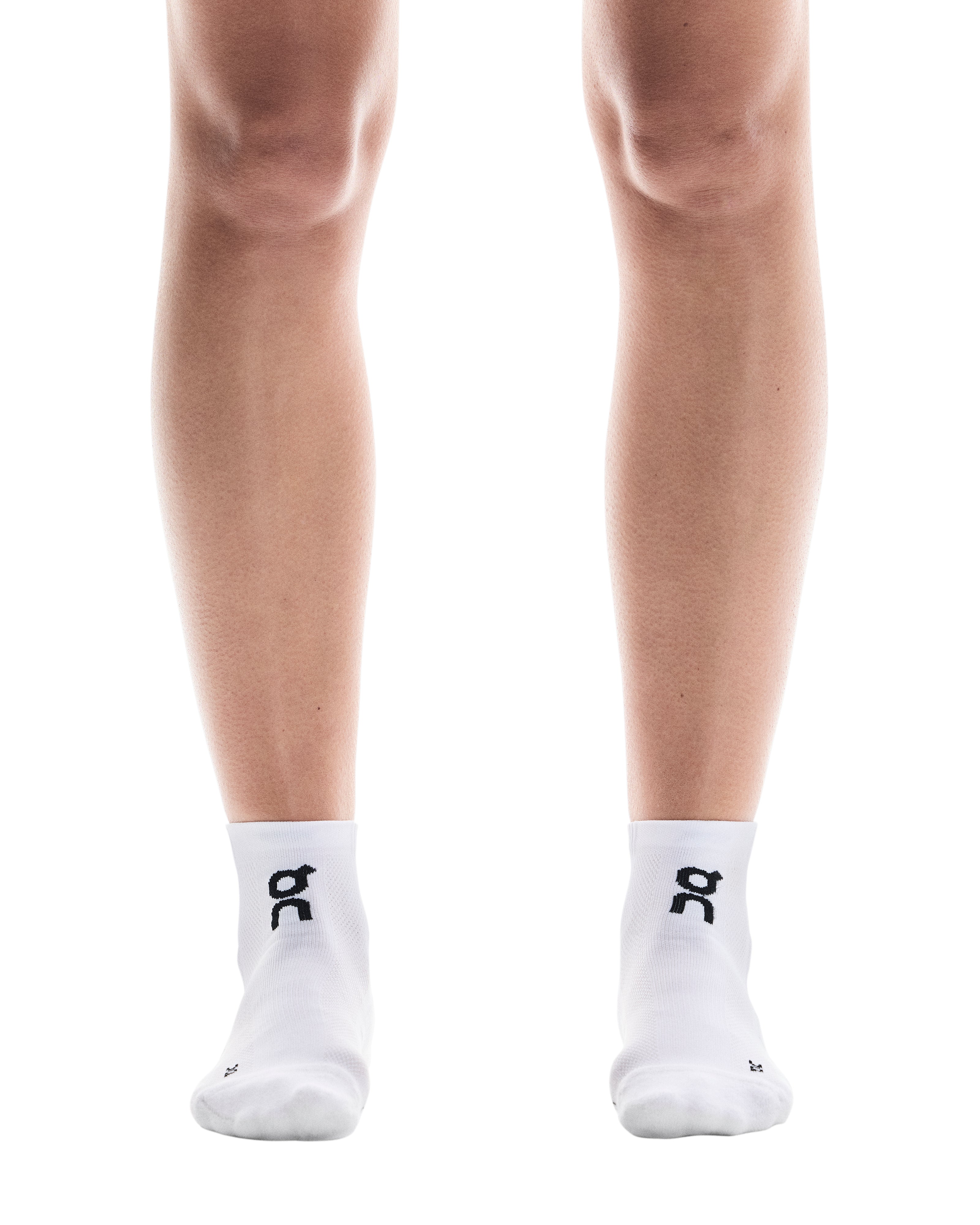 On White Core Run Socks Mid 2P (2 pair) 2UF10070069