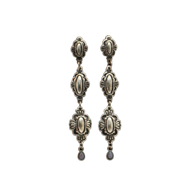 Blazin Roxx 3 Tier Dangle Earrings 30457