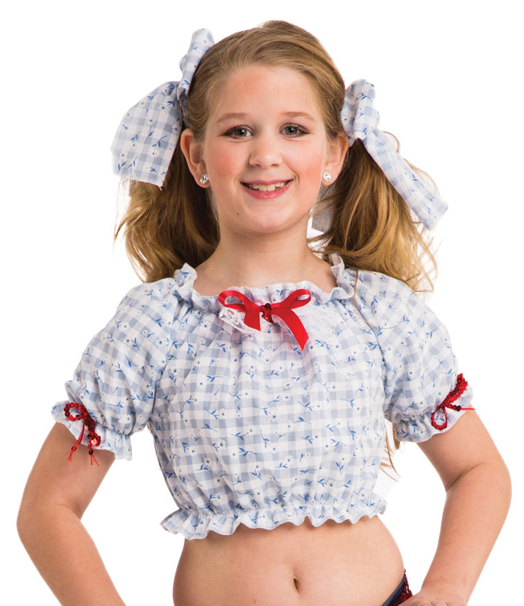 30907A-1 Daisy Mae Short Sleeve Crop Top - Adult Sizes