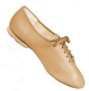 313A Tan Full Sole Oxford Adult Jazz Shoes