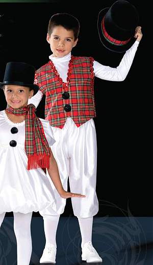 3211BV Snow Boy Pant Recital Costumes