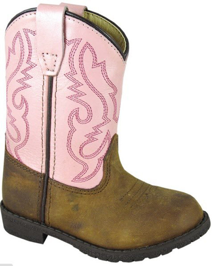 Smoky Mountain Hopalong Toddler Distressed Leather  Western 3246I