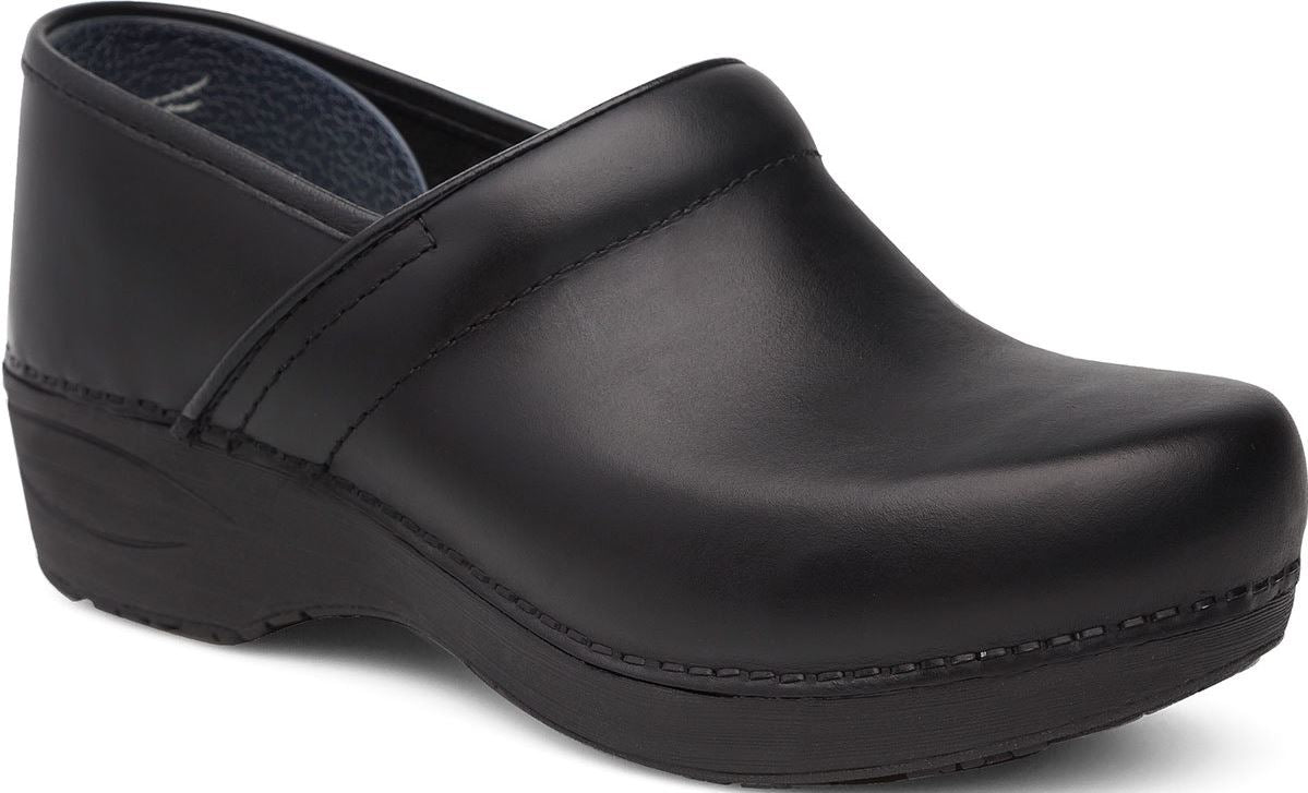 Dansko Black XP 2.0 Womens Closed Back Comfort Clogs 3950-100202