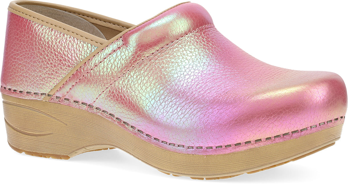 Dansko Pink Iridescent Leather XP 2.0 Women's Clogs 3950-481421