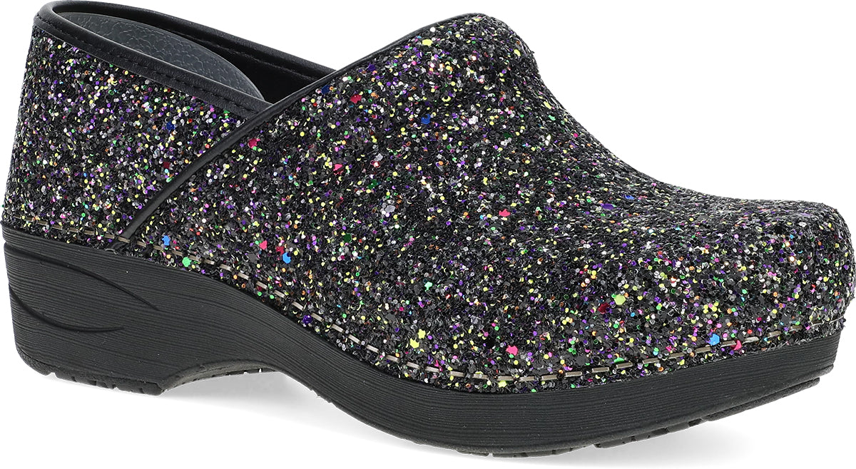 Dansko Black Glitter XP 2.0 Clog 3952-020202