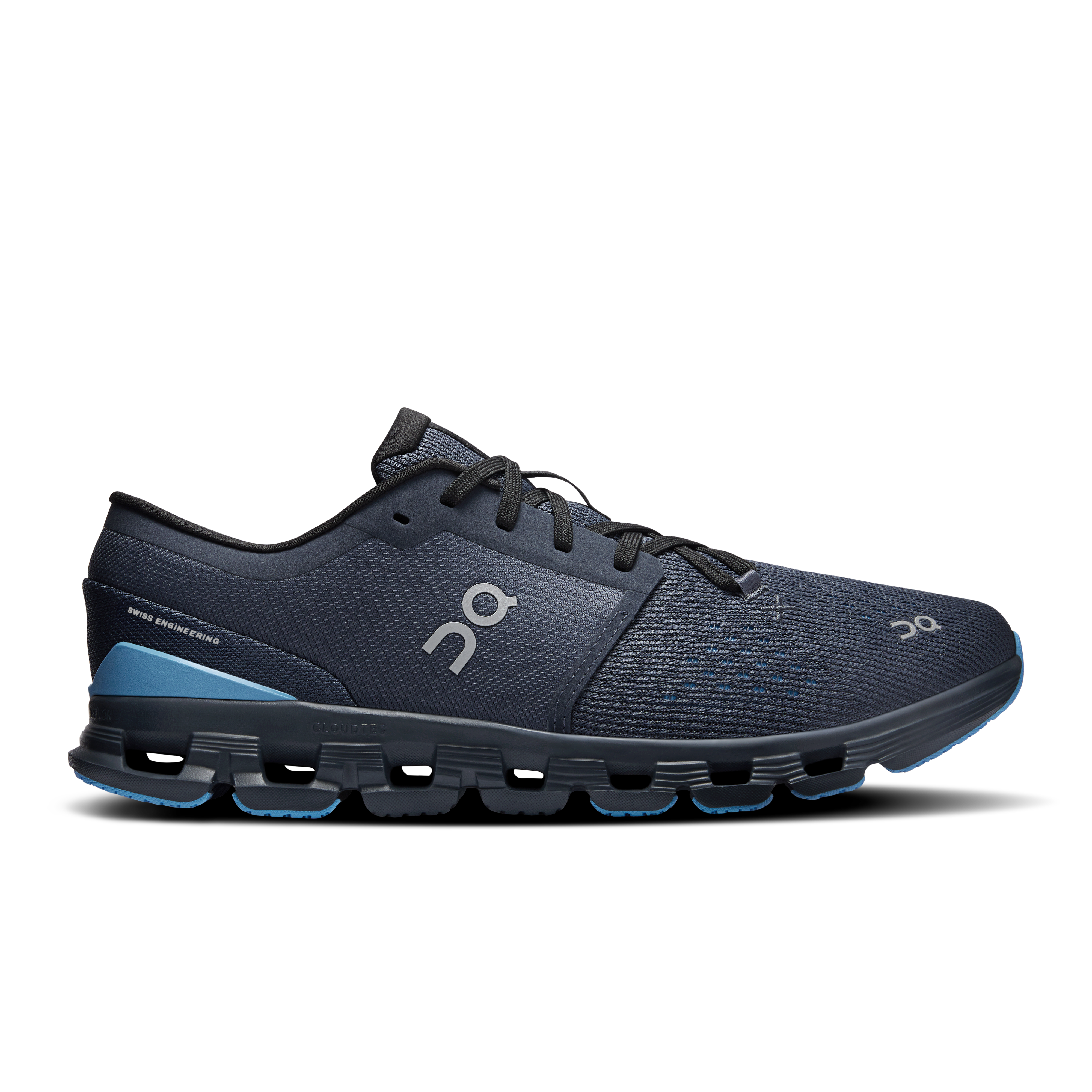 On Navy/Gourami Cloud X 4 Men's Athletic Shoes 3ME30044739