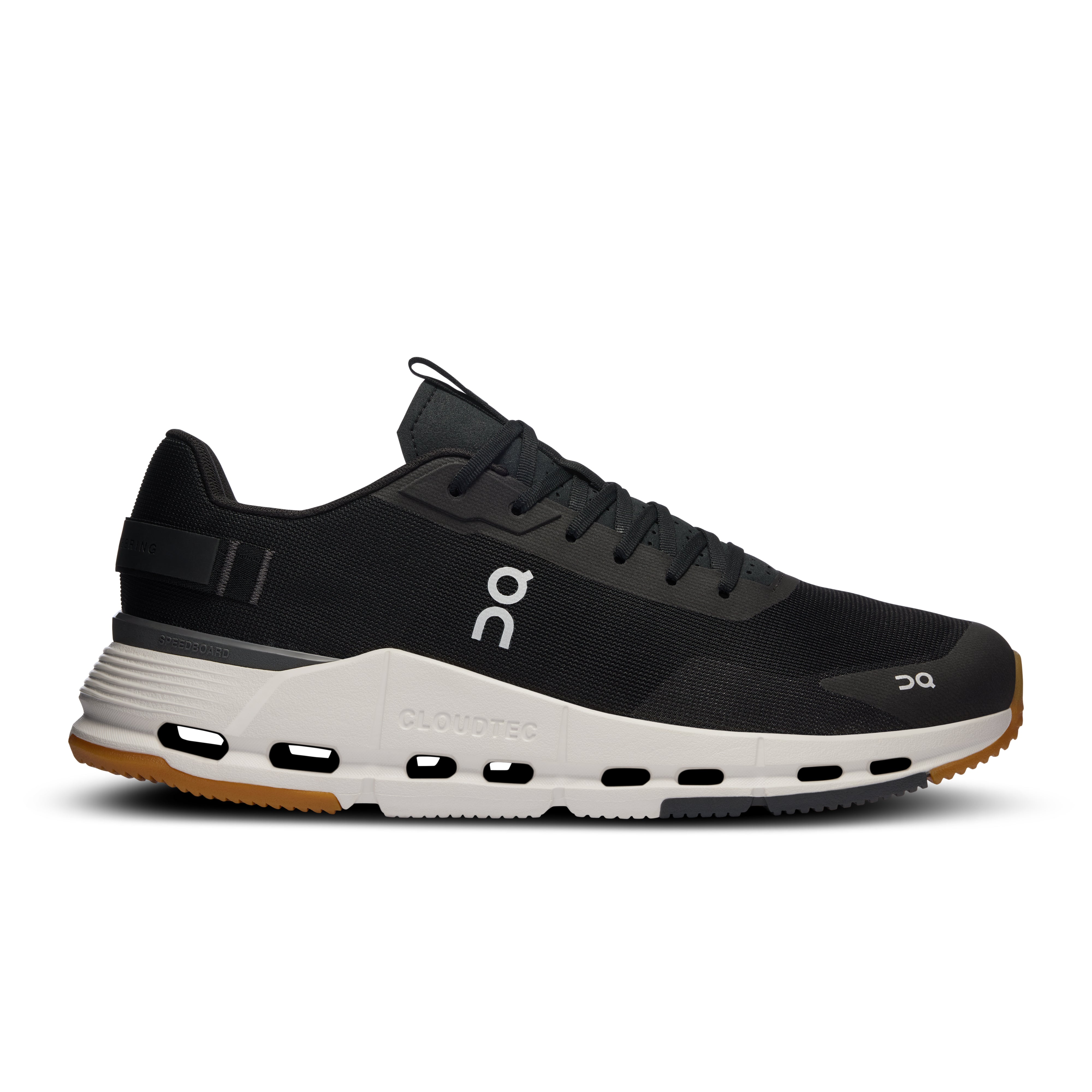On Black/Ivory Cloudnova Form 2 Men's Athletic Shoes 3ME30151430