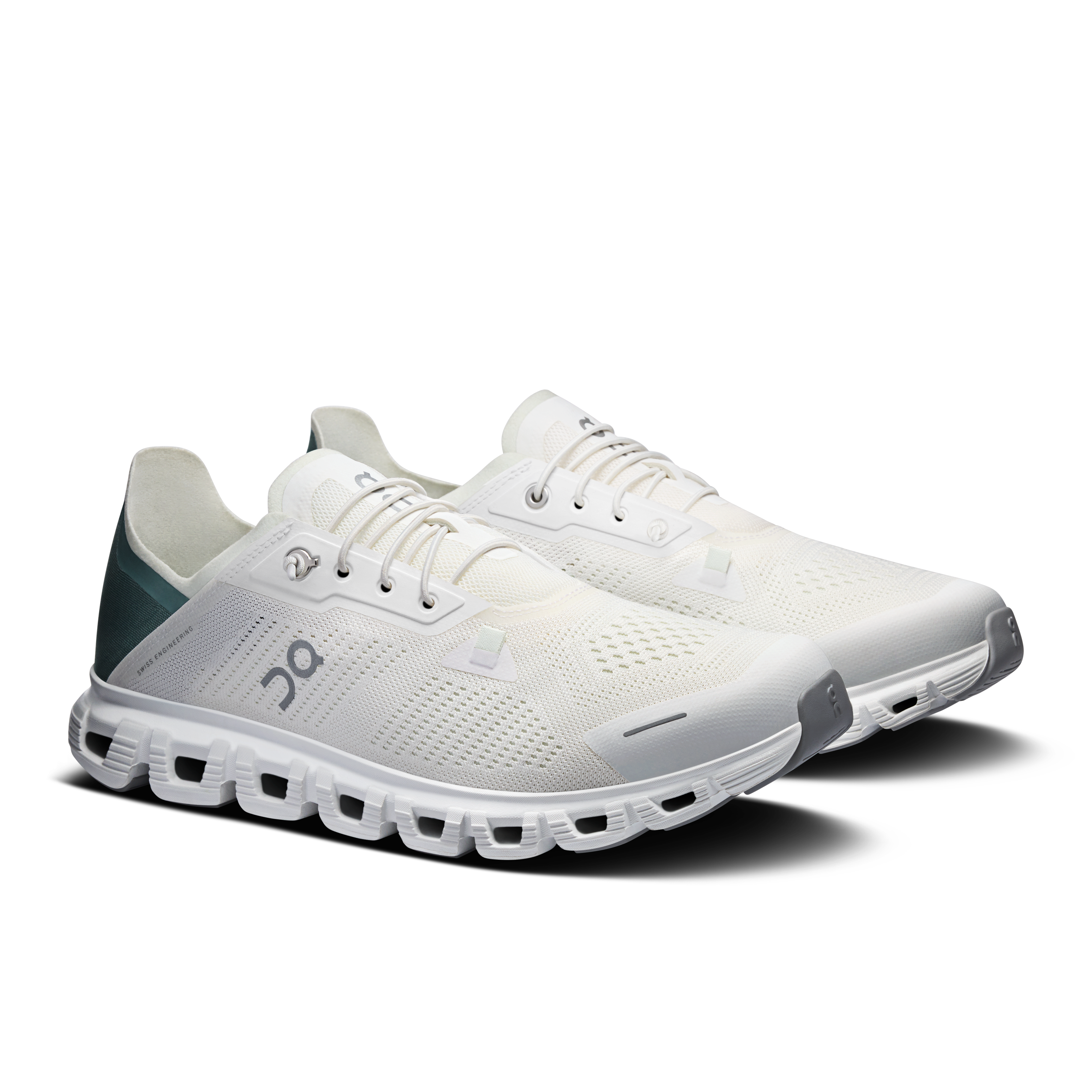 On Ivory/Olive Cloud 6 Coast Men's Travel Shoes 3MF10033427