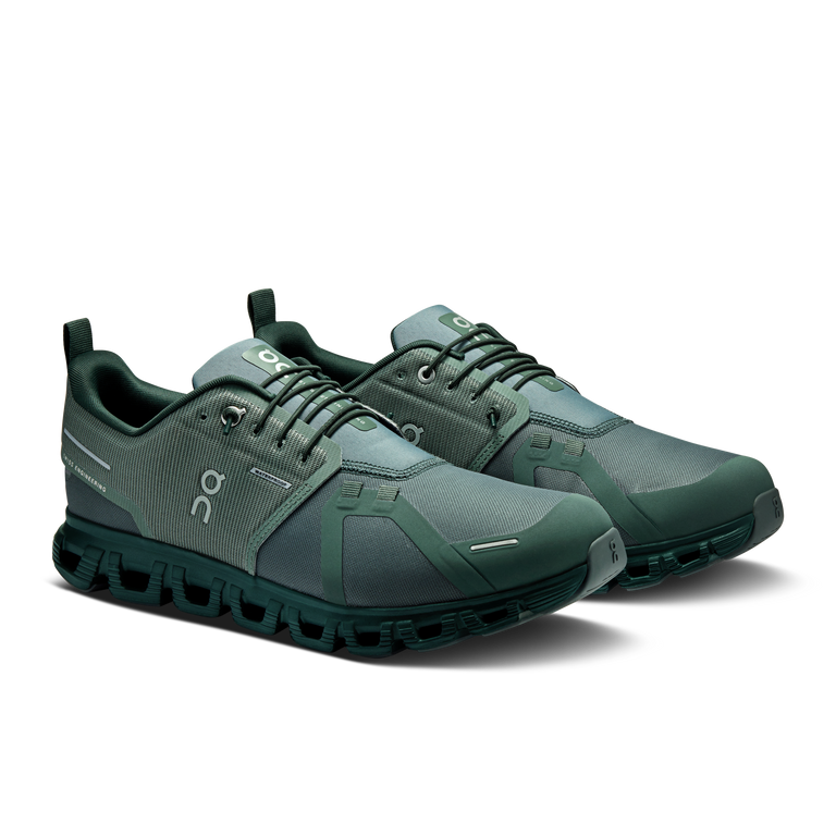 On Olive/Evergreen Cloud 6 Waterproof Men display picture 2