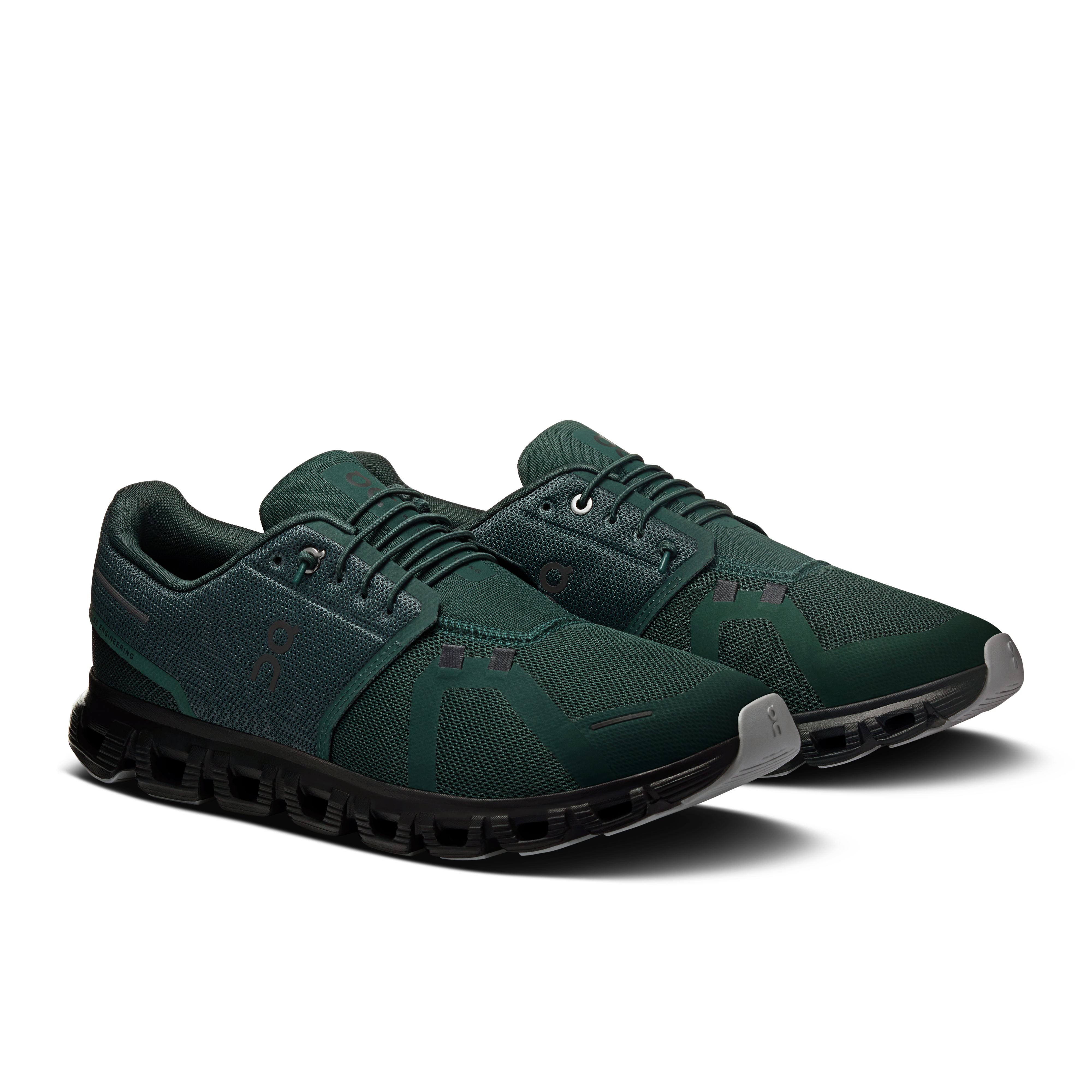 On Midnight/White Cloud 6 Evergreen Glacier Men's Athletic Shoes 3MF10070968