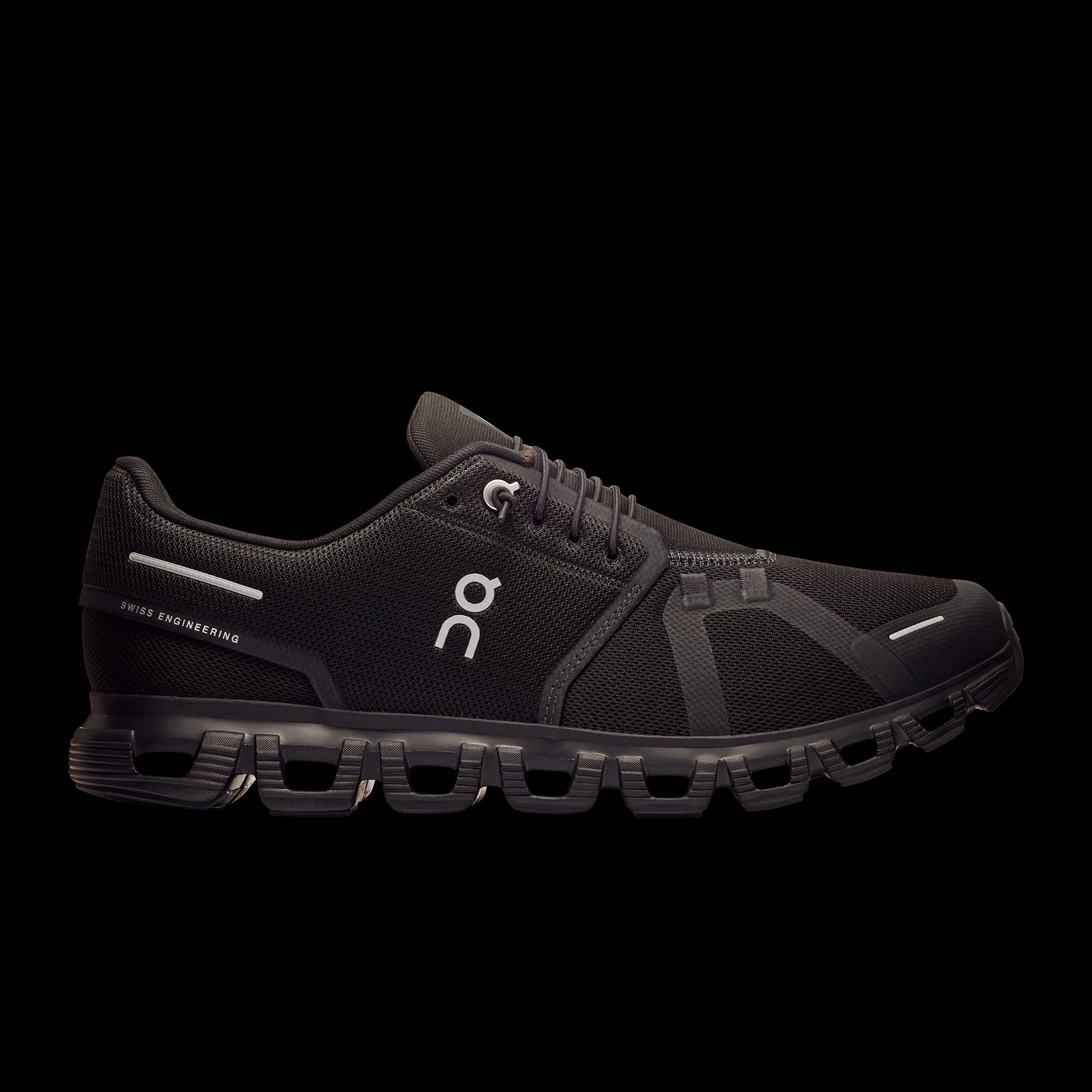 On Black/Black Cloud 6 Men's Athletic Shoes 3MF10071043