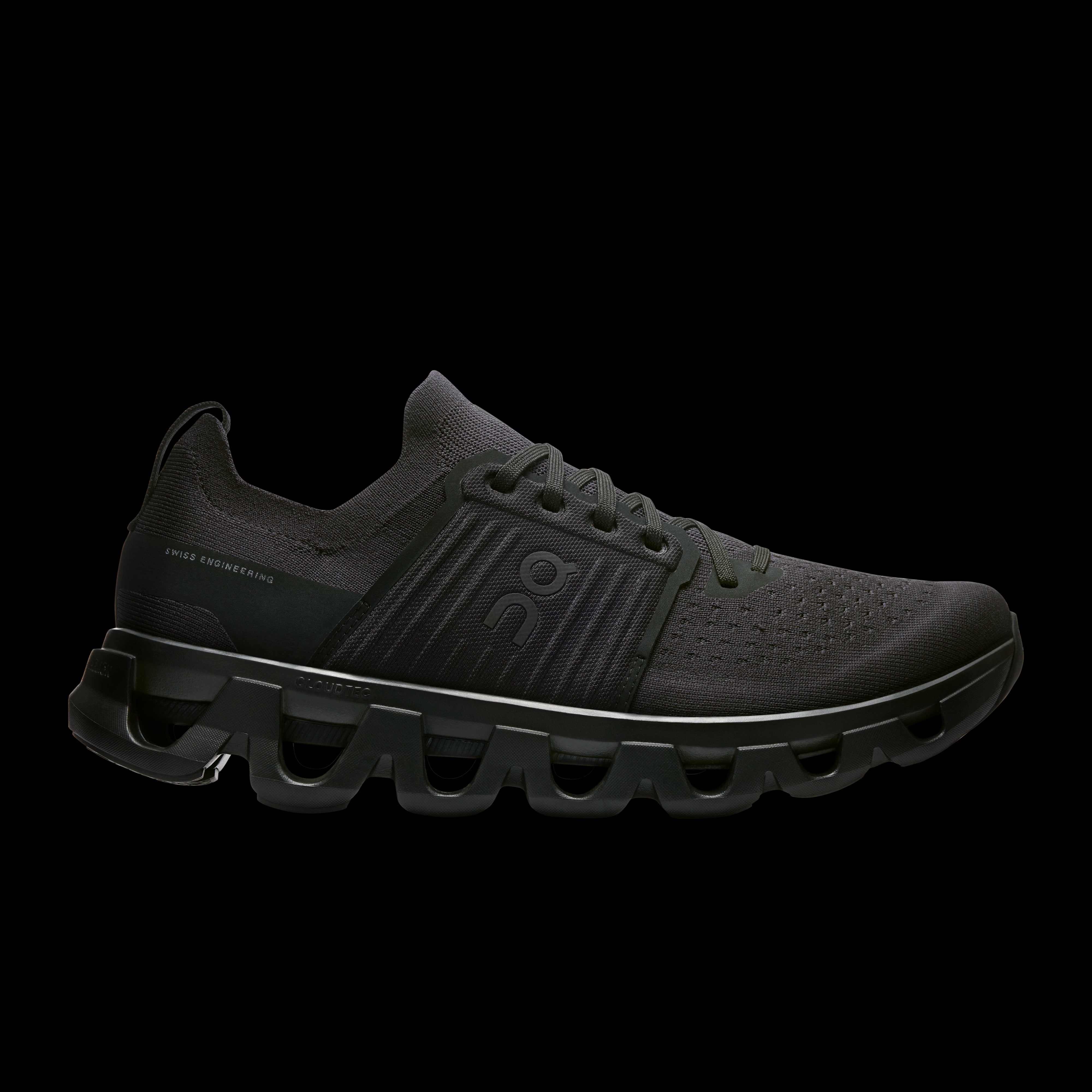 On Black/Eclipse Cloudswift 4 Men's Road Running Shoes 3MF10130106