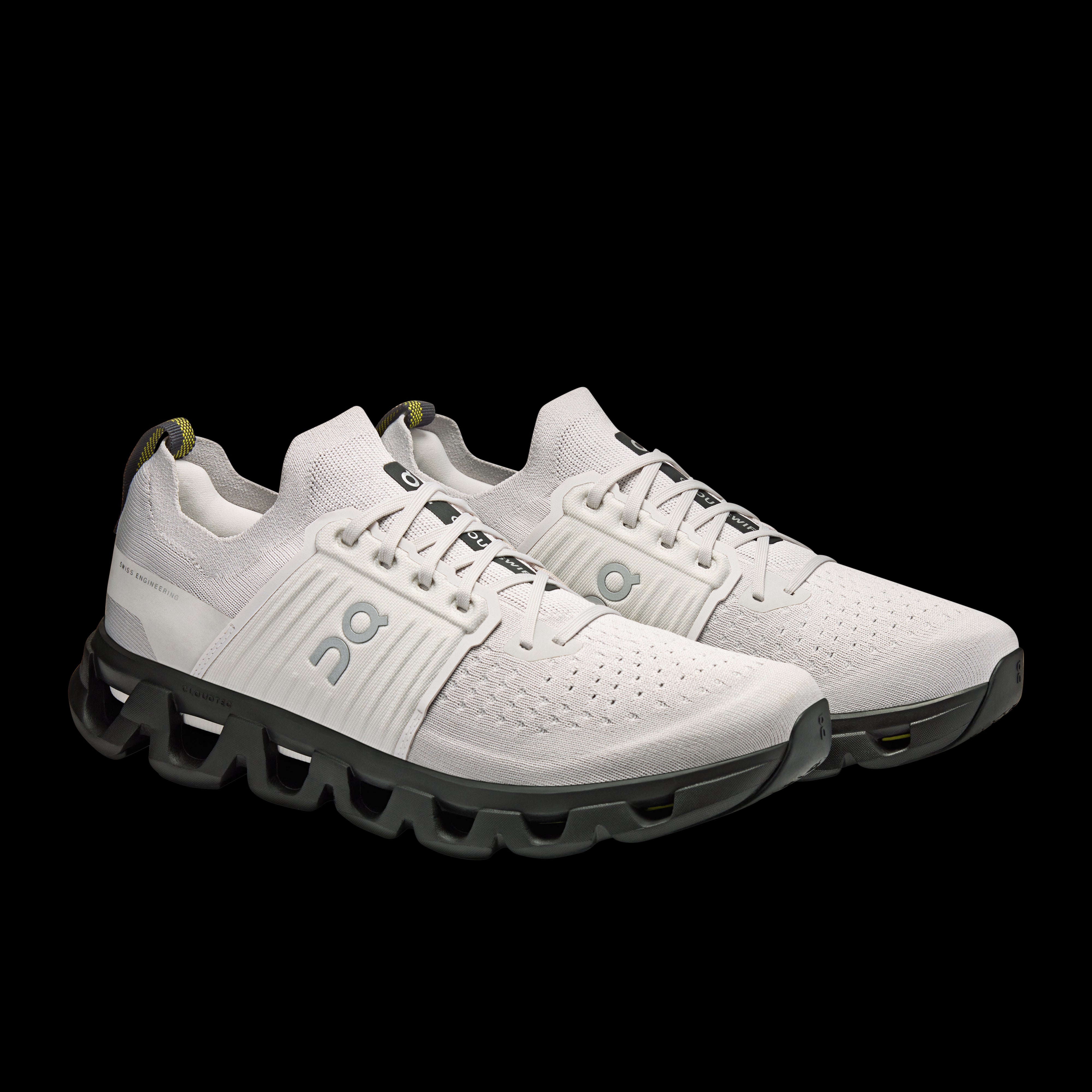 On Wolf/Black Cloudswift 4 Men's Road Running Shoes 3MF10133275