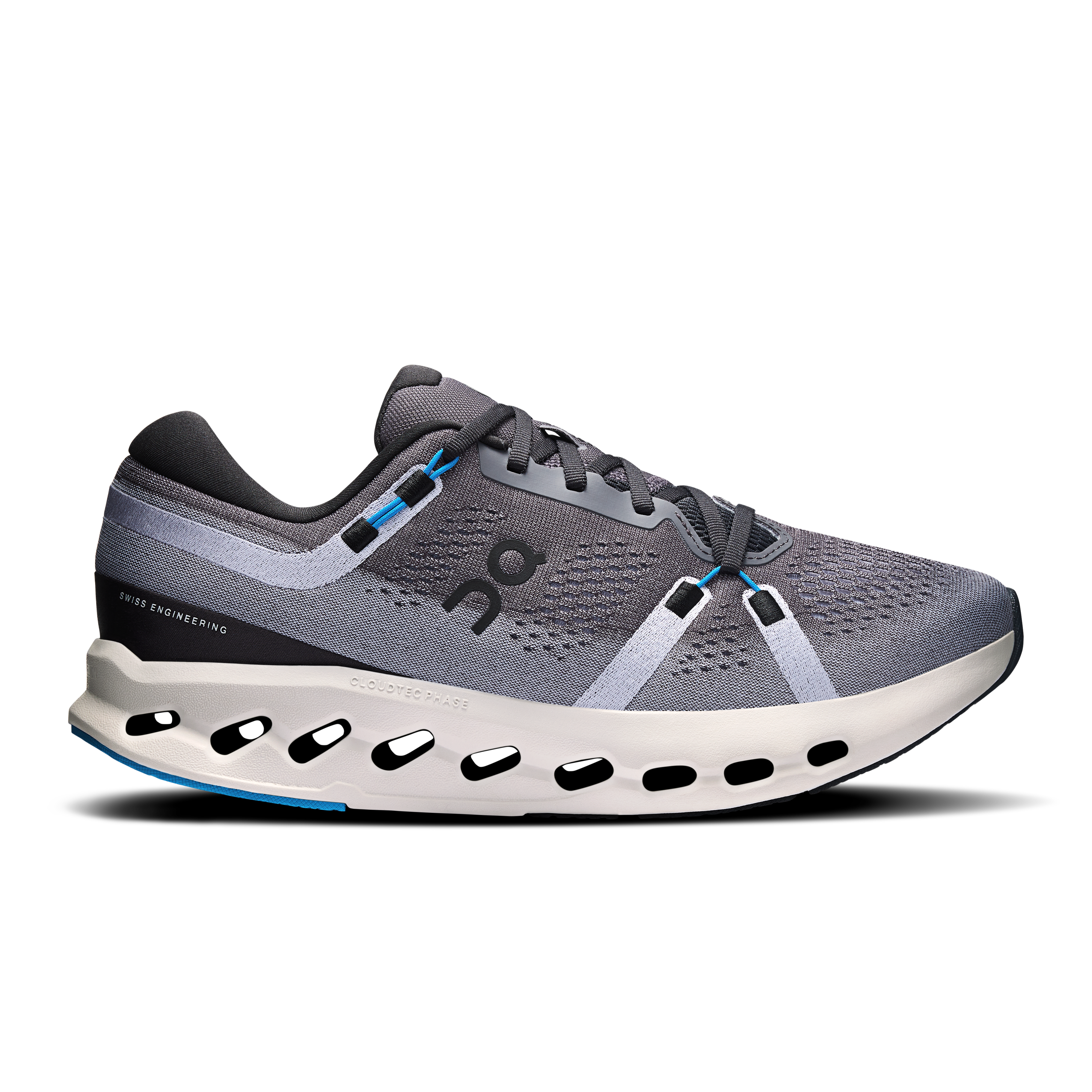 On Black/Malibu Cloudsurfer 2 Wide Width Men's Running Shoes 3MF31020074