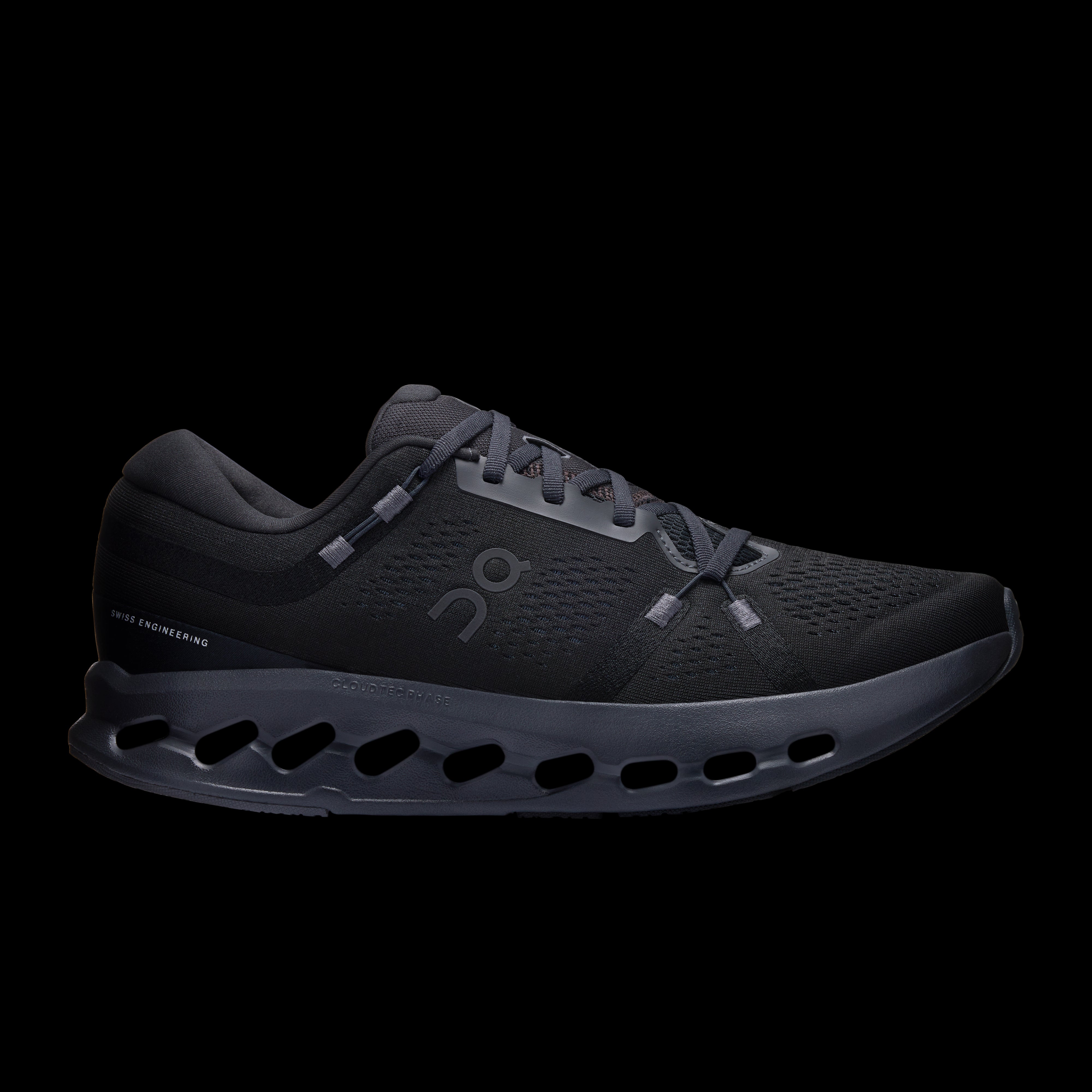 On Black/Black Cloudsurfer 2 Wide Men's Running Shoes 3MF31021043
